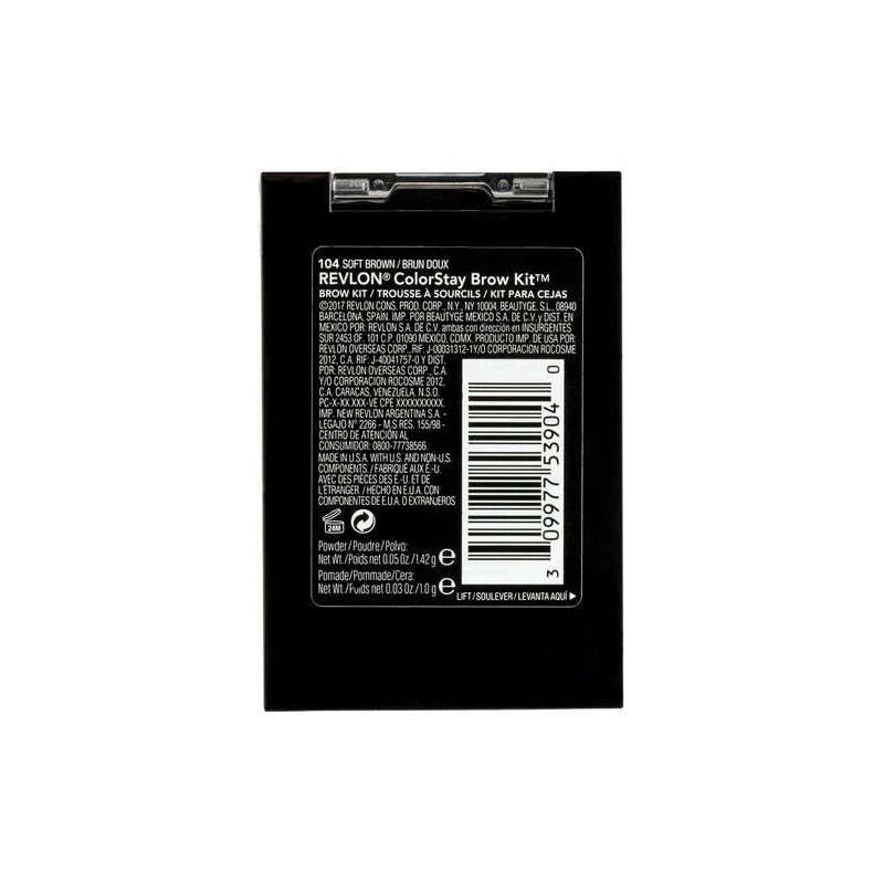 Revlon Colorstay Brow Kit 104 Soft Brown