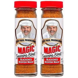 Chef Paul Prudhomme's Magic Seasoning Blends Chef Paul Blackened Redfish Magic Seasoning, 2-Ounce (Pack of 2) - SET OF 2