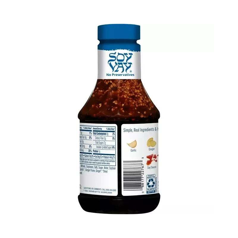 Soy Vay Veri Veri Teriyaki Marinade and Sauce, 21 fl