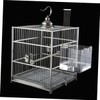 Mipcase Acrylic Thickened Bird Bathing Tub Transparent Shower Basin for