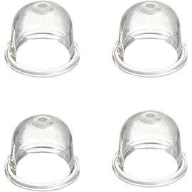 4-Pack 561635001 Primer Bulb Pump for Ryobi Weedeater Homelite Carburetor String Trimmer Brush Cutter Backpack Blower Weed Wacker Primer Bulbs Replace Zama 0057003 0057004 Echo 12538108660