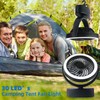 New Arrival Outdoor Camping Light Charging Camping Tent Fan Light