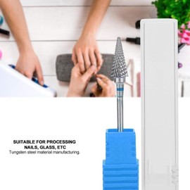 CVNRCLP Carbide Nail Drill Bits Set - Tungsten Steel Efile Grinding Heads for Electric Manicure & Pedicure
