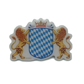 Oktoberfest German Hat Pin by E.H.G | Bavarian Coat of Arms