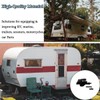 HQPARRTS Screen Door Latch Compatible with RV, Trailer, Camper or