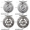 Goture Fly Reel Fly Fishing Reels Waterproof 2+1BB 3/4 5/6