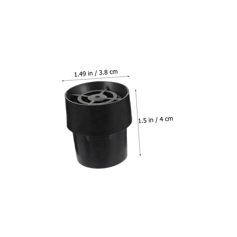 Outanaya Rubber Trampoline Leg Caps Anti-Slip Mute Pad Replacement for
