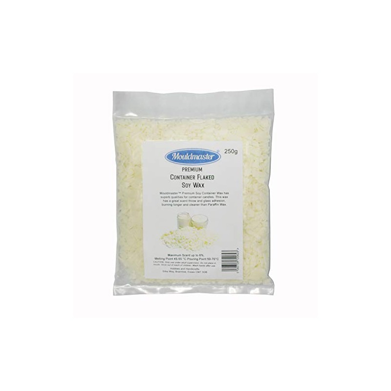 Mouldmaster Premium Container Soy Wax Flaked 250g
