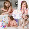AIOSUY 15pcs Unicorn Girls Jewellery Set Bracelet Hair Clip Earrings