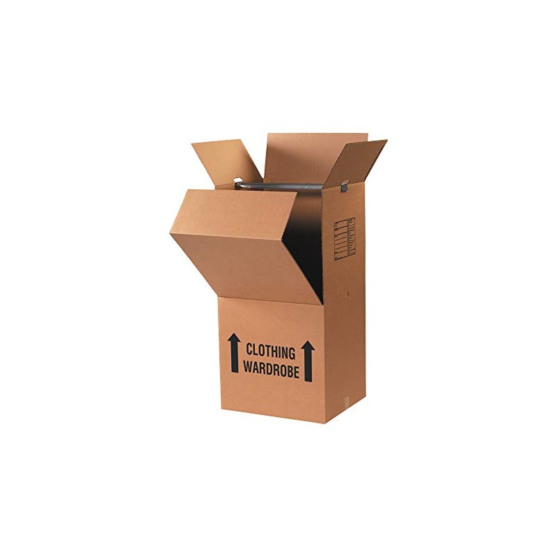 Aviditi BAR20 Wardrobe Hanger Bar, 20" Length, Silver (1 Each)