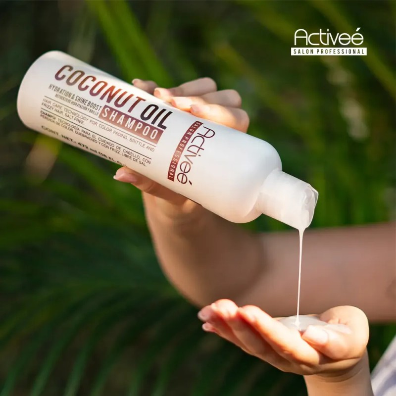 Shampoo Professional Coco Oil Tecnologia para cuidado Cabello con Perdida