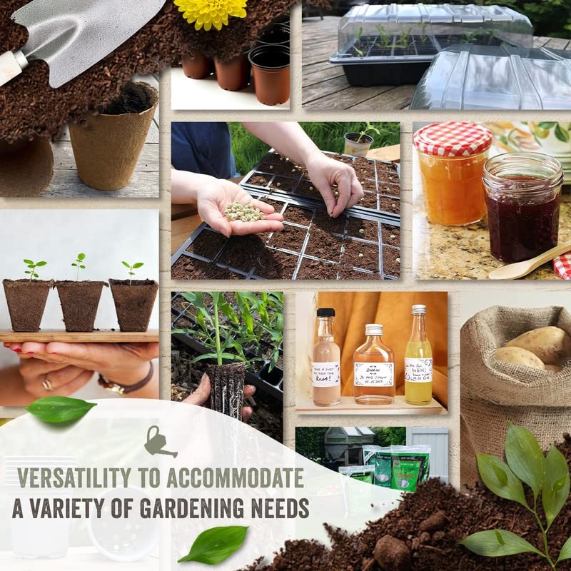 Nutley's Biodegradable Seedling Labels Plant Markers (Pack of 200)