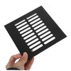 Vaguelly 2Pcs Square Aluminum Alloy Air Vent Grille Ventilation Grille