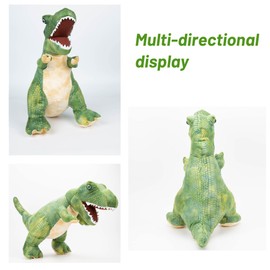 Giant Dinosaur Stuffed Animal, T Rex Plush Toy, 22'' Tyrannosaurus Stuffed Animal for Boys Kids Gifts,Green