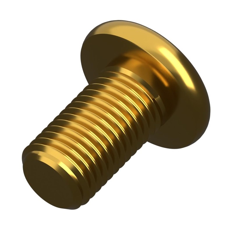M4 (4mm x 12mm) Brass Phillips Pan Head Machine Screws