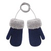 Baby Toddler Warm Knitted Gloves Fleece Lined Thick Thermal Full