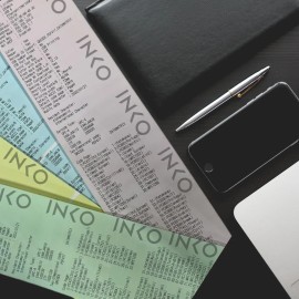 5 Rollos Papel Térmico 80x70 Color Rosa Impresora 80mm Color Rosa claro