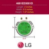 LG 4681ED3001D Genuine OEM Diverter Motor for LG Dishwashers
