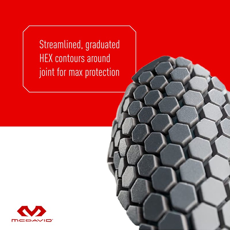 McDavid leg cuff Hexforce, royal blue, S (33-37 cm)