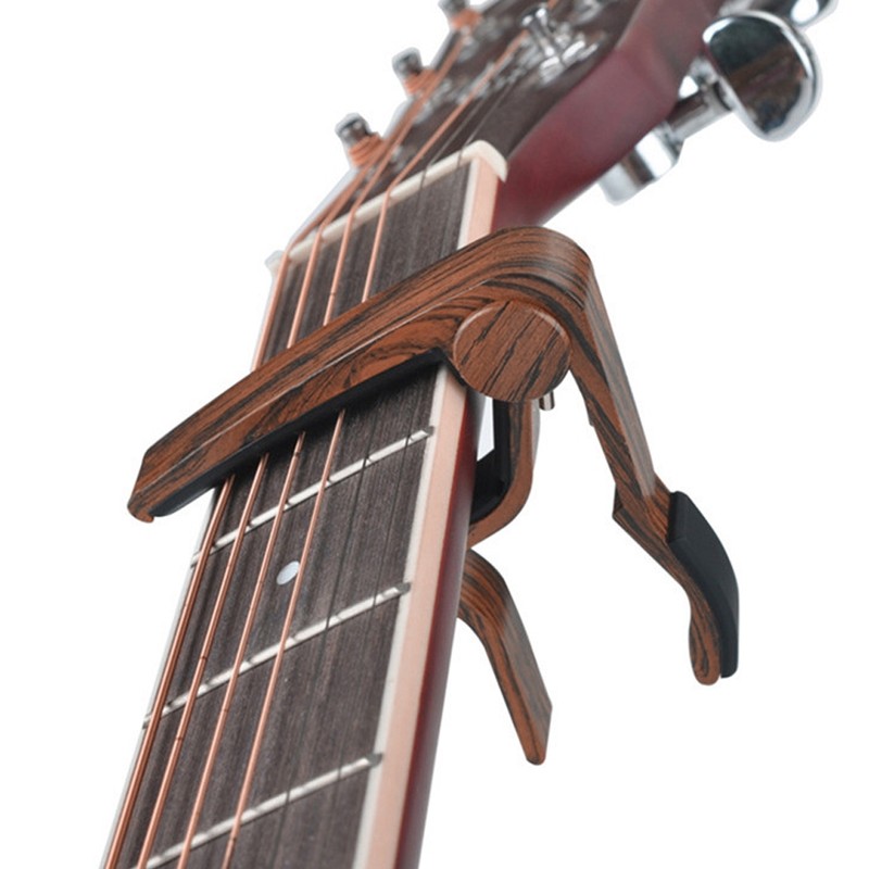 Universal Acoustic Folk Guitar Capo Tuning Clamp Clip Musical Instrument