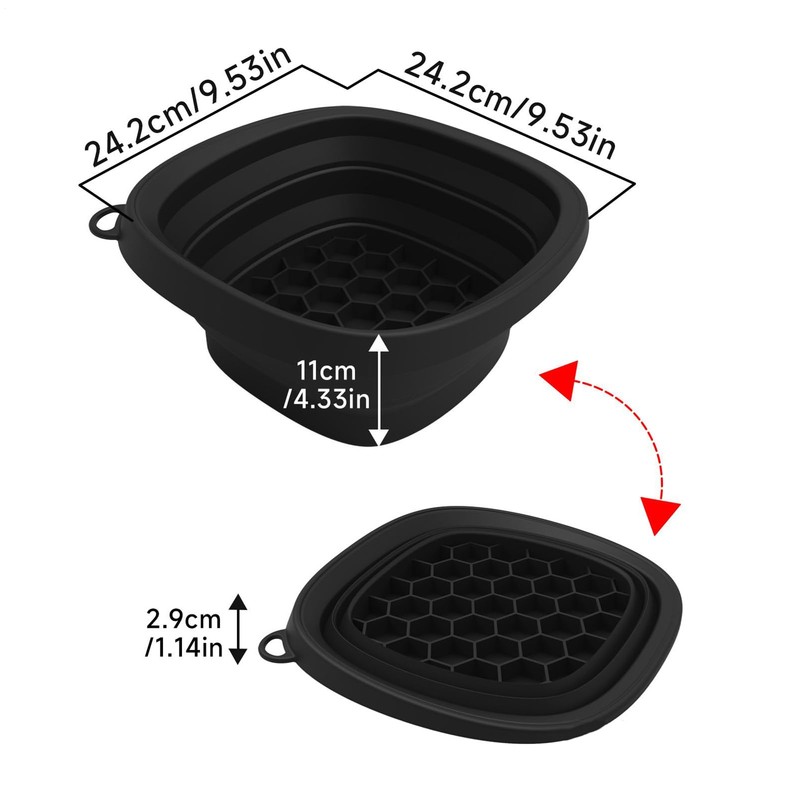 Ice Face Bowl | Foldable Face Ice Bowl with Built-in