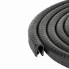 Edge Trim Black Large U Height - 21/32" U Height