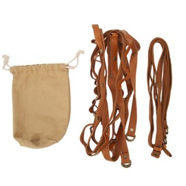 Camping Storage Lanyard 26 Hanging Hole Multifunctional Outdoor Clothesline for Backpacking Picnic Traveling Fishing Orange