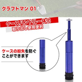 Golf Wedge Cleaner, Nylon Brush, Groove Cleaning Equipment, Integrated Case Handle, Club Cleaning, Groove Digging, Wedge U & V Angle Groove, Maintenance Tool, File, Groove, Six Blades, Spin, Clean, Various, Star, Lightweight, Mini, Convenient Storage