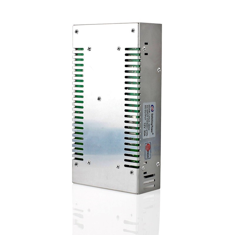 SUPERNIGHT 12V 30A DC Power Supply Driver,360W Universal Regulated Switching