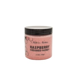Nate's Nectars Creamed Honey Spreads, 5.5oz (2 Jars, Raspberry)