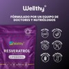Wellthy Resveratrol Liposomal 90 Cápsulas. Entrega Optimizada, La Mas Alta