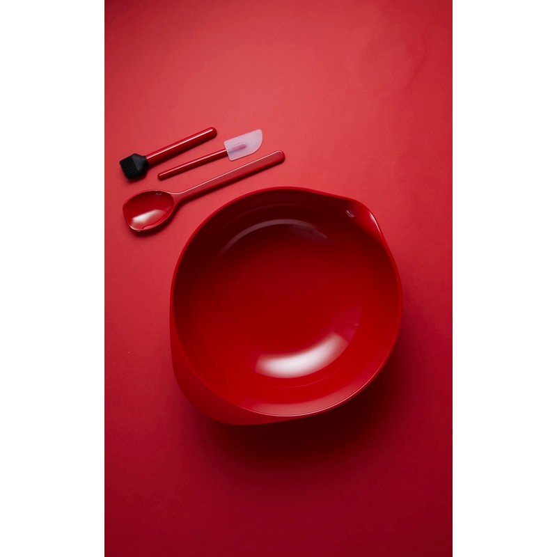 Rosti Classic Pastry Brush 7" x 1.5" Red