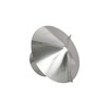 RDP Galvanized Cone Top Chimney Cap with Screen (7 Inch)