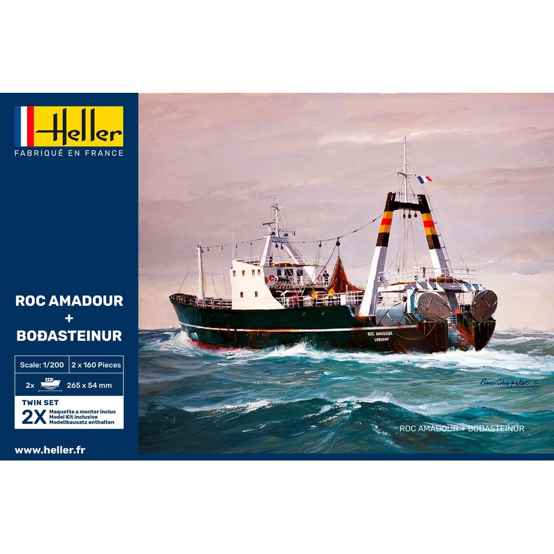 Heller 85608 ROC AMADOUR + BODASTEINUR Twinset 1/200