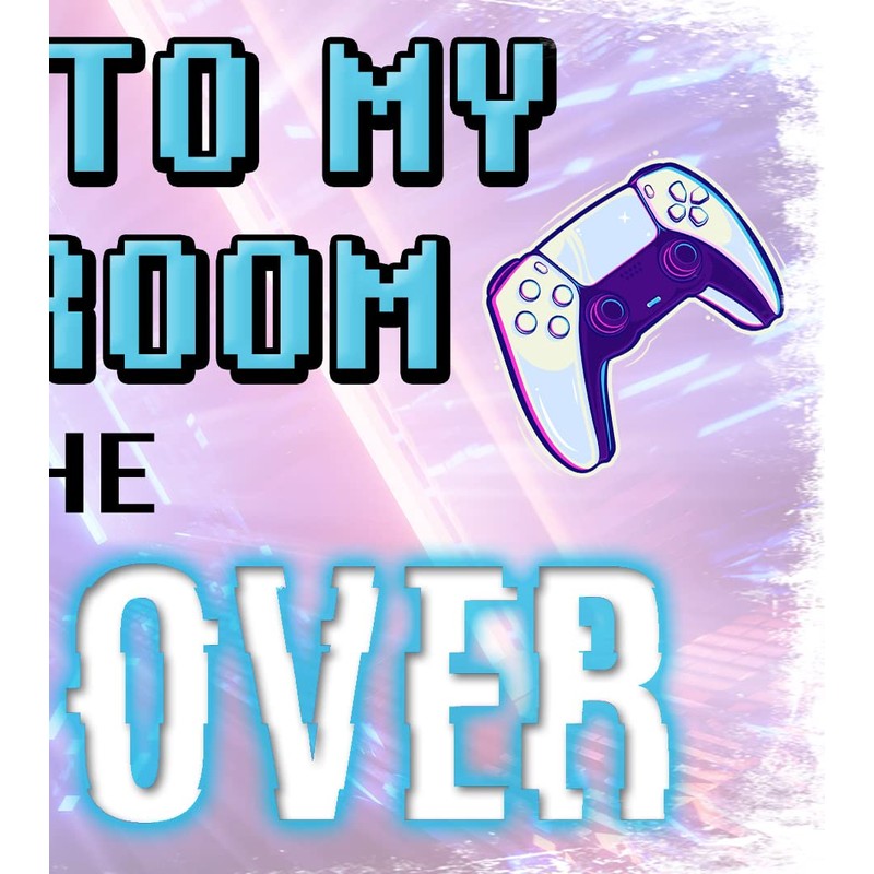 Beenanas Welcome to My Gaming Room Gamer Door Sign Plaque