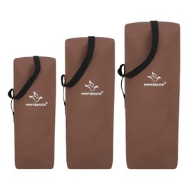 WHITEDUCK Top Load Canvas Folding Duffel Bag, Water Resistant Army Style Shoulder Bag for Men and Women- Gym, Sports, Travel, Hiking, Camping, Backpacking