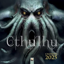 Cthulhu 2025: Original Flame Tree Publishing-Kalender [Kalender] (Wall-Kalender)