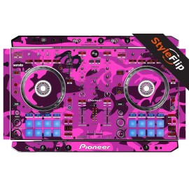 StyleFlip Skins Pioneer DDJ-SR Skin | Camo Pink | Protective Decal | StyleFlip Skins