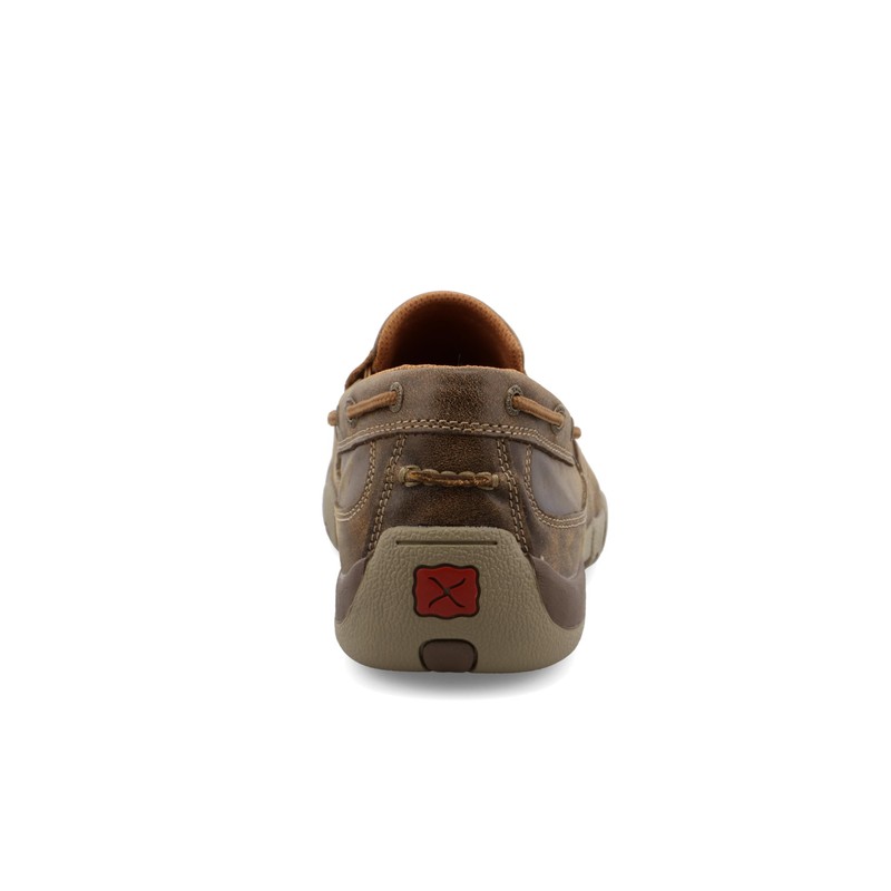 Twisted X Men's Work Slip-On Driving Moc, Moc Toe Composite