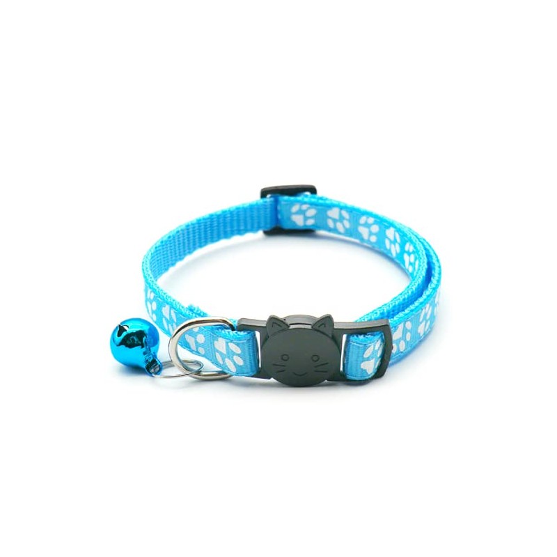 Qinao 2Pack Cat Collars Quick Release Reflective Kitten Collar with