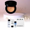 Hera Black Cushion Original 15g 21N1 Vanilla + Hera Cleansing Mini 3 types 1 kit set / 헤라 블랙 쿠션 본품 15g 21N1 바닐라+헤라 클렌징 미니 3종 1키트 세트