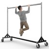 HOKEEPER Commercial Z Base Garment Rack Hold 500LBS Heavy Duty