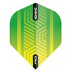 RED DRAGON Hardcore Ionic Green and Yellow Dart Flights Standard
