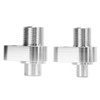 LS Swap AC Compressor Adapter Aluminum Fittings Kit, 8AN/10AN Connector