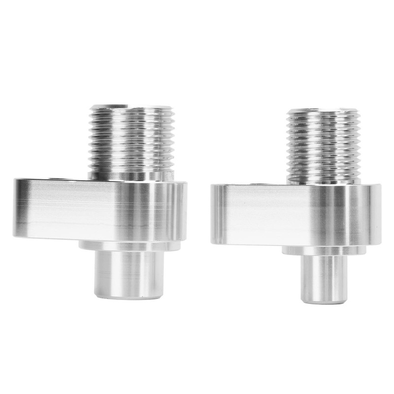LS Swap AC Compressor Adapter Aluminum Fittings Kit, 8AN/10AN Connector