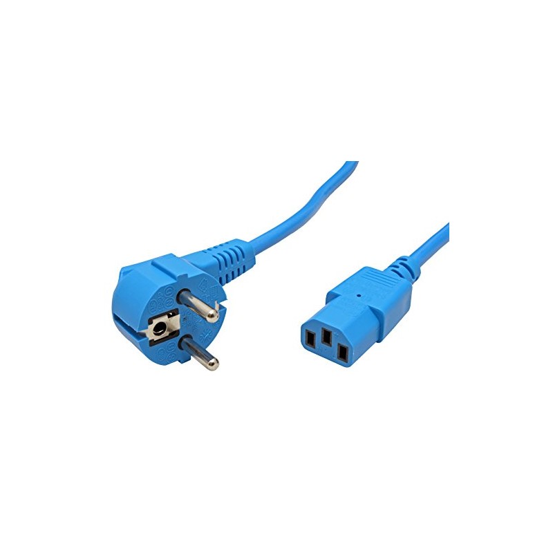 ROLINE Power Cable Straight IEC Female Blue 1.8m