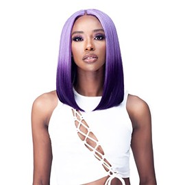 Bobbi Boss HD Lace Front Wig MediFresh 13X4 Deep Lace MLF256 Vivienne (SCARLET), 1.0 Count