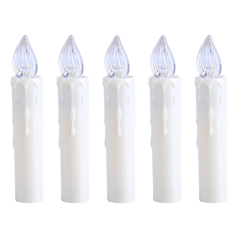 LED Candle Remote Control Wax Flameless Flickering Christmas Lamp Candle