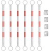 Retractable Traffic Cone bar - Pack of 6 - Barricade