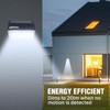 Wagan EL8570 1000 Lumens Outdoor LED Solar Wall Light Waterproof